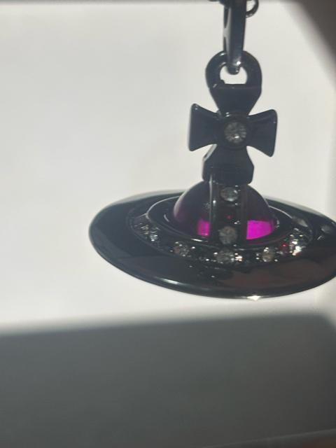 Vivienne Westwood ヴィヴィアン タイニーオーブ ネックレス パープル ブラック < ブランド  Vivienne Westwood ヴィヴィアン タイニーオーブ ネックレス パープル ブラック < ブランドの