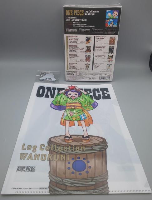 ワンピース Log Collection WANOKUNI 初回限定版 未開封DVD メーカー先着購入者特典+特定販売店特典付属 < アニメ/コミック/キャラクター ワンピース Log Collection WANOKUNI 初回限定版 未開封DVD メーカー先着購入者特典+特定販売店特典付属 < アニメ/コミック/キャラクターの