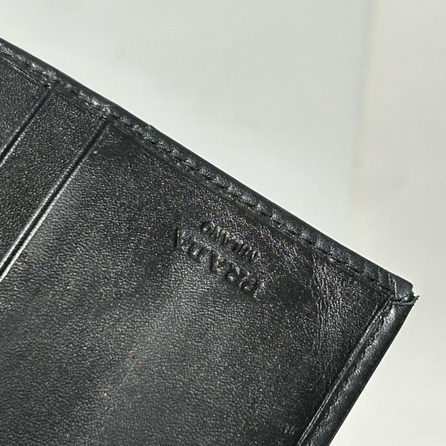 PRADA �v���_ ���U�[ ��܂� ���z �E�H���b�g �D���� ���K���� �����Y �u���b�N �� �u�����h�� 