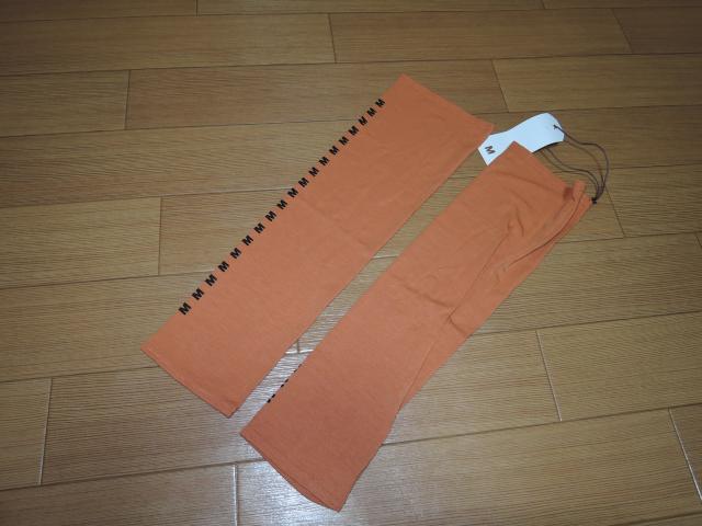 新品 M エム アームウォーマー F レッグウォーマー オレンジ TMT < ブランド 新品 M エム アームウォーマー F レッグウォーマー オレンジ TMT < ブランドの