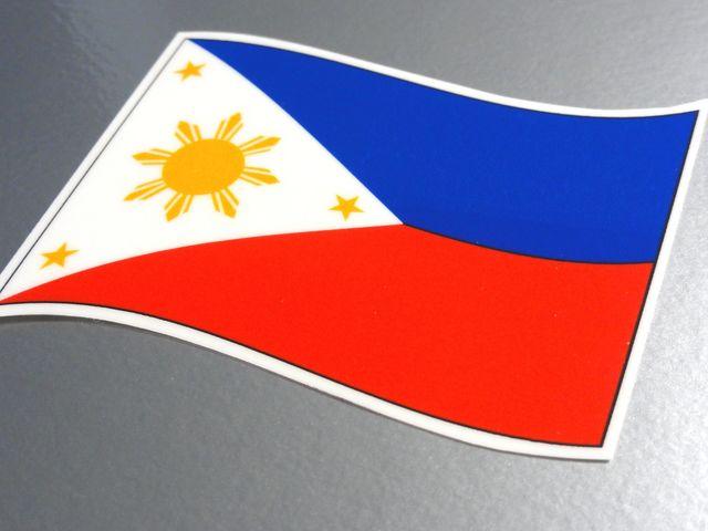 w2 フィリピン国旗ステッカー 2枚set■シール即買☆ < レジャー/スポーツ w2 フィリピン国旗ステッカー 2枚set■シール即買☆ < レジャー/スポーツの