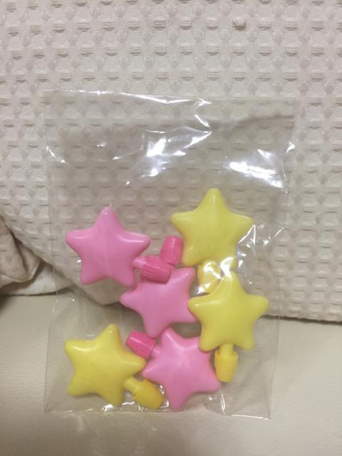 1206.未使用☆お弁当用タレビン☆ランチャーム☆星形2色6個 < インテリア/ライフ  1206.未使用☆お弁当用タレビン☆ランチャーム☆星形2色6個  < インテリア/ライフの