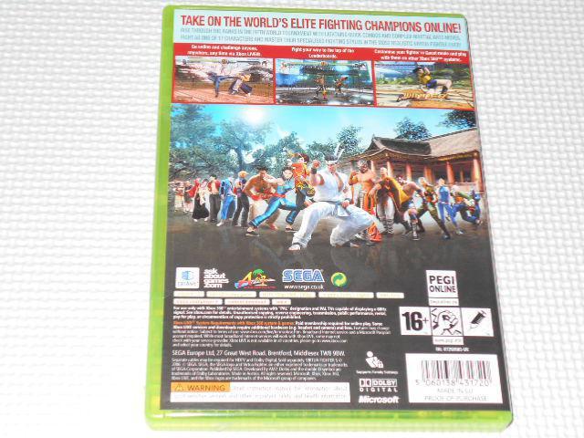 xbox360★VIRTUA FIGHTER 5 海外版 PAL < ゲーム本体/ソフト  xbox360★VIRTUA FIGHTER 5 海外版 PAL < ゲーム本体/ソフトの