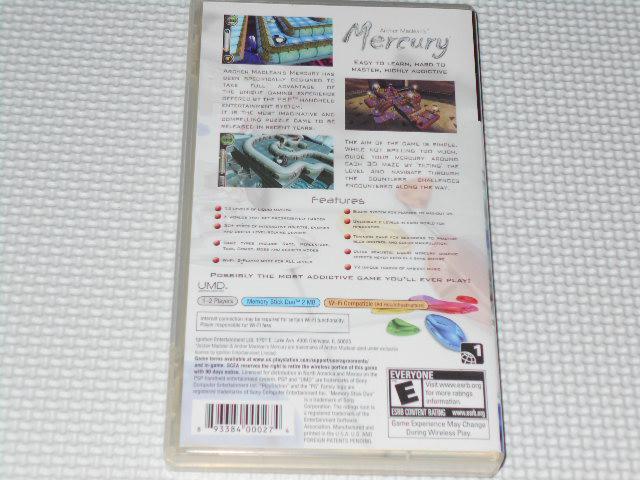 PSP★ARCHER MACLEAN'S MERCURY 海外版 < ゲーム本体/ソフト  PSP★ARCHER MACLEAN'S MERCURY 海外版 < ゲーム本体/ソフトの