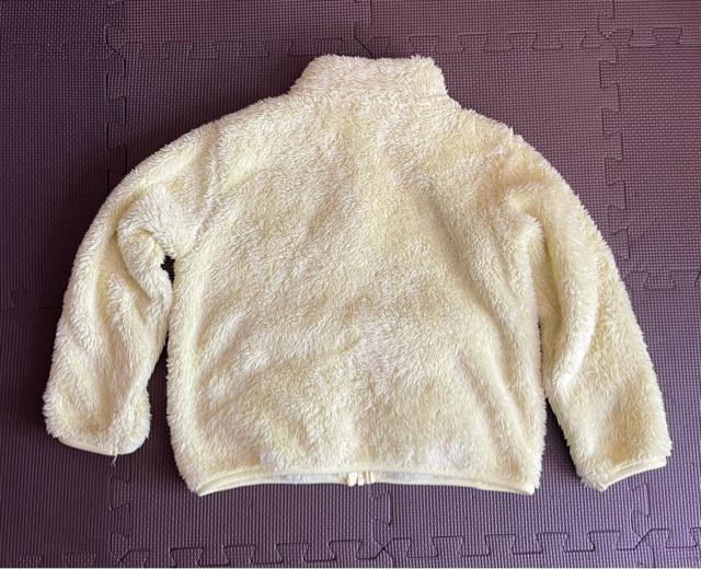 UNIQLO ユニクロ KIDS ファーリーフリースフルジップジャケット(長袖)ふわふわの起毛素材 通学 公園 防寒 120サイズ < ブランド  UNIQLO ユニクロ KIDS ファーリーフリースフルジップジャケット(長袖)ふわふわの起毛素材 通学 公園 防寒 120サイズ < ブランドの