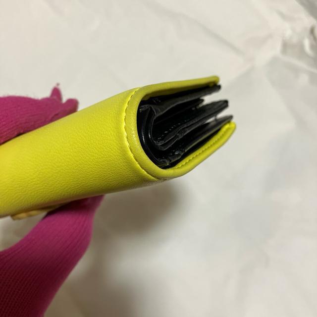 【OP / オーシャンパシフィック】 かわいいパッチ付き 二つ折り財布 イエロー < ブランド 【OP / オーシャンパシフィック】 かわいいパッチ付き 二つ折り財布 イエロー < ブランドの