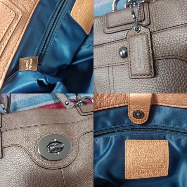 COACH★便利な三ツ口バッグ★肩掛けOK★ブラウンゴールド希少カラー★美品★コーチ★素敵ステキ★ < ブランド COACH★便利な三ツ口バッグ★肩掛けOK★ブラウンゴールド希少カラー★美品★コーチ★素敵ステキ★ < ブランドの