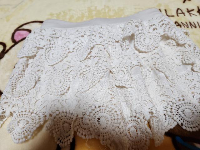 ホワイト レース パンツ < 女性ファッション ホワイト レース パンツ < 女性ファッションの