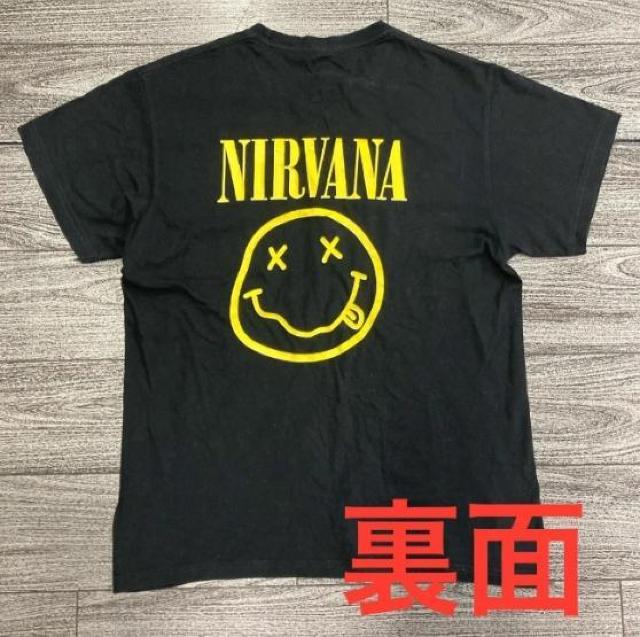 NIRVANA �j���o�[�i�@�����@T�V���c�@�u���b�N�@�R�b�g��100%�@���f�B�[�X �T�C�YXS�@�g��150�p �� �����t�@�b�V������ 