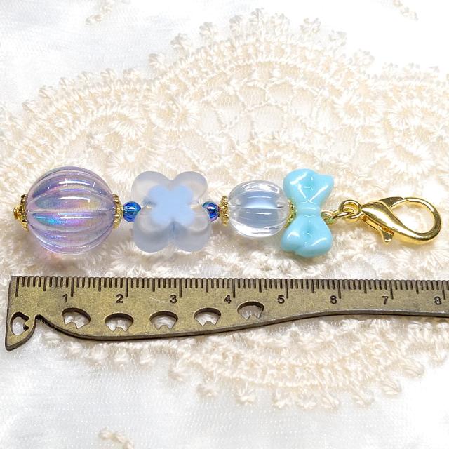 ハンドメイド☆少し大きめカニカン☆ビーズチャーム < 女性ファッション ハンドメイド☆少し大きめカニカン☆ビーズチャーム < 女性ファッションの