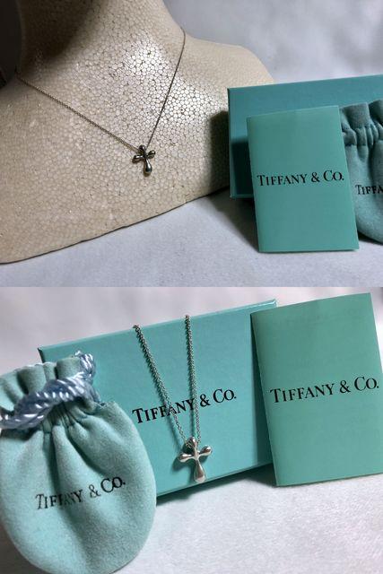 正規美 TIFFANYティファニー ペレット スモールクロス ペンダント ネックレス SV925 チェーンSET 付属有 < ブランド  正規美 TIFFANYティファニー ペレット スモールクロス ペンダント ネックレス SV925 チェーンSET 付属有 < ブランドの