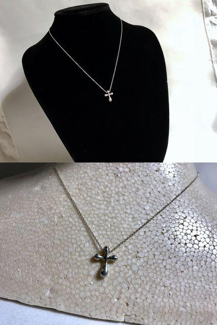 正規美 TIFFANYティファニー ペレット スモールクロス ペンダント ネックレス SV925 チェーンSET 付属有 < ブランド  正規美 TIFFANYティファニー ペレット スモールクロス ペンダント ネックレス SV925 チェーンSET 付属有 < ブランドの