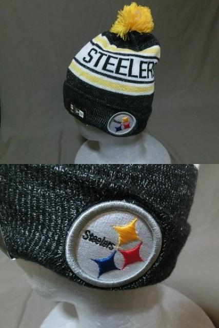 USA購入 NFL ピッツバーグ スティーラーズ ニットキャップ < 男性ファッション  USA購入 NFL ピッツバーグ スティーラーズ ニットキャップ < 男性ファッションの