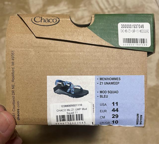 美品 Chaco チャコ Ms Z1 UWP(メンズ ウナウィープ) modsquad US11 Vibramソール アウトドア < レジャー/スポーツ  美品 Chaco チャコ Ms Z1 UWP(メンズ ウナウィープ) modsquad US11 Vibramソール アウトドア < レジャー/スポーツの