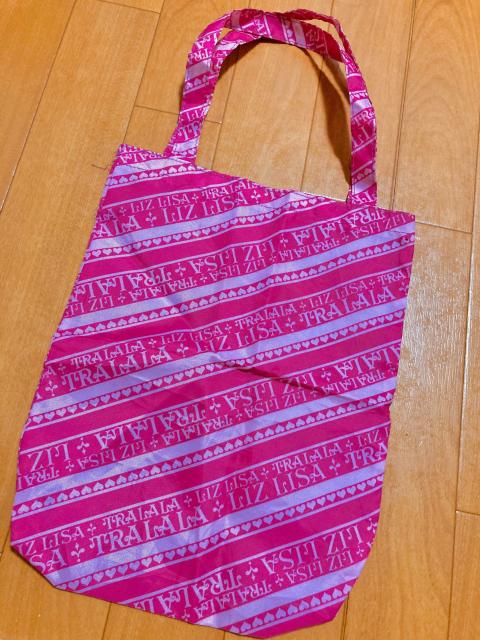新品 リズリサ Liz LiSA エコバッグ 手提げカバン トートバック ピンク ミニバッグ < ブランド 新品 リズリサ Liz LiSA エコバッグ 手提げカバン トートバック ピンク ミニバッグ < ブランドの