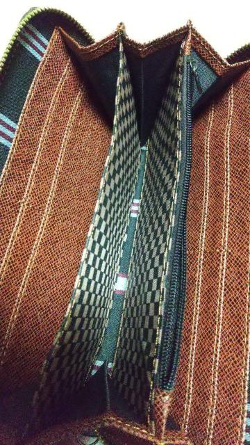 格安 紳士用リッチオシャレな長財布 茶×金 < 男性ファッション 格安 紳士用リッチオシャレな長財布 茶×金 < 男性ファッションの