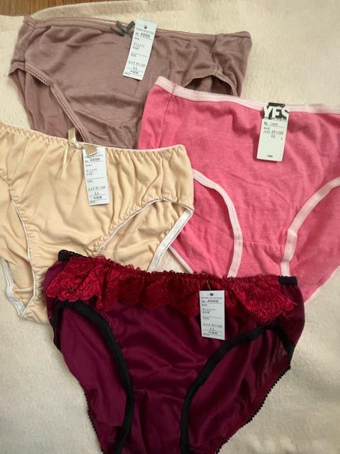 LLサイズ!4枚セット!お肌に優しい!ソフトな肌触り!色とりどり!エレガント!レギュラー!ショーツ! < 女性ファッション  LLサイズ!4枚セット!お肌に優しい!ソフトな肌触り!色とりどり!エレガント!レギュラー!ショーツ! < 女性ファッションの