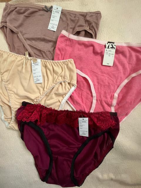 LLサイズ!4枚セット!お肌に優しい!ソフトな肌触り!色とりどり!エレガント!レギュラー!ショーツ! < 女性ファッション  LLサイズ!4枚セット!お肌に優しい!ソフトな肌触り!色とりどり!エレガント!レギュラー!ショーツ! < 女性ファッションの