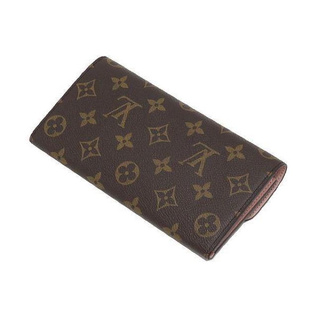 ◆ 本物 美品 ◆ LV ルイヴィトン モノグラム ポルトフォイユエミリー 2つ折り 長財布 ピンク 財布 箱 人気 M61289 < ブランド  ◆ 本物 美品 ◆ LV ルイヴィトン モノグラム ポルトフォイユエミリー 2つ折り 長財布 ピンク 財布 箱 人気 M61289 < ブランドの