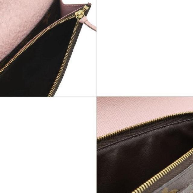 ◆ 本物 美品 ◆ LV ルイヴィトン モノグラム ポルトフォイユエミリー 2つ折り 長財布 ピンク 財布 箱 人気 M61289 < ブランド  ◆ 本物 美品 ◆ LV ルイヴィトン モノグラム ポルトフォイユエミリー 2つ折り 長財布 ピンク 財布 箱 人気 M61289 < ブランドの
