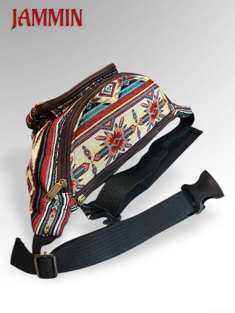 織り柄ウエストバッグ ボディバッグ 鞄 男女兼用 エスニック アジアン < 男性ファッション 織り柄ウエストバッグ ボディバッグ 鞄 男女兼用 エスニック アジアン < 男性ファッションの