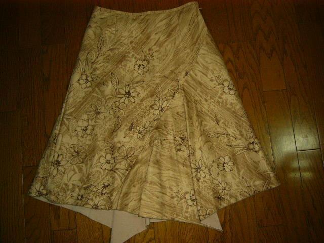 ★キャサリンロス 大人フラワーデザインスウェード風スカート★着用1・2度!超激安! < ブランド ★キャサリンロス 大人フラワーデザインスウェード風スカート★着用1・2度!超激安! < ブランドの