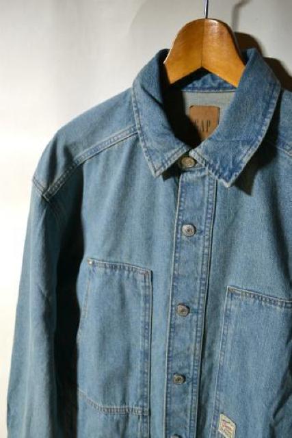 新品 GAP ギャップ デニム オーバーサイズ ユーティリティ シャツジャケット M メンズ 秋冬 カバーオール デニムジャケット < ブランド 新品 GAP ギャップ デニム オーバーサイズ ユーティリティ シャツジャケット M メンズ 秋冬 カバーオール デニムジャケット < ブランドの