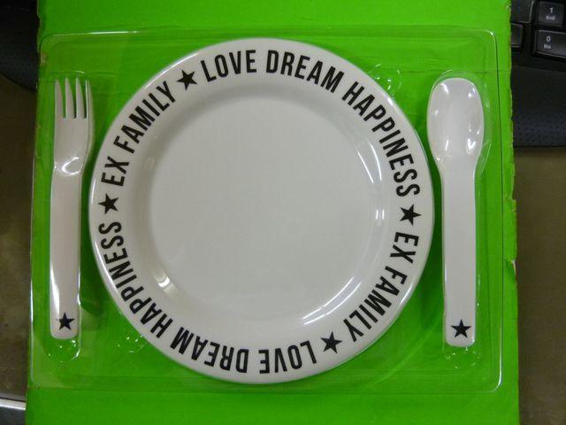 EXILE FAMILY LOVE DREAM HAPPINESS皿セット < タレントグッズ  EXILE FAMILY LOVE DREAM HAPPINESS皿セット < タレントグッズの