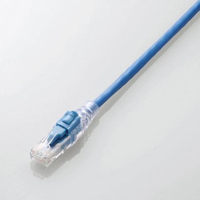 ��ELECOM ���b�N�t�� LAN�P�[�u���iCat5E�j10m  �� PC�{��/���Ӌ@��� 