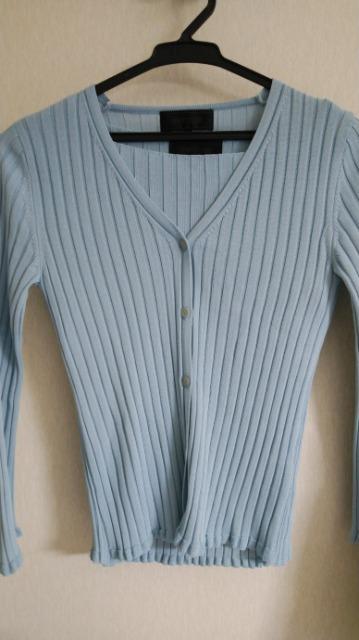 アンタイトル水色ニットアンサンブル◆春夏◆良質即決 < ブランド アンタイトル水色ニットアンサンブル◆春夏◆良質即決 < ブランドの