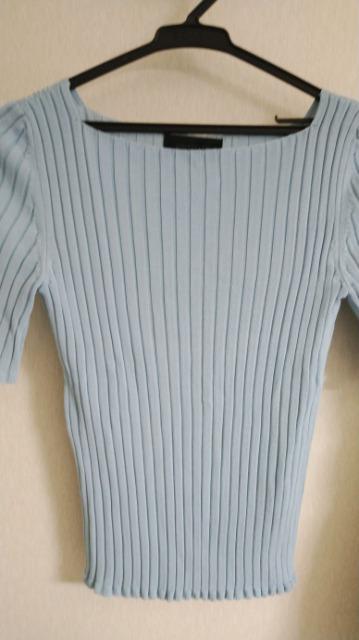 アンタイトル水色ニットアンサンブル◆春夏◆良質即決 < ブランド アンタイトル水色ニットアンサンブル◆春夏◆良質即決 < ブランドの