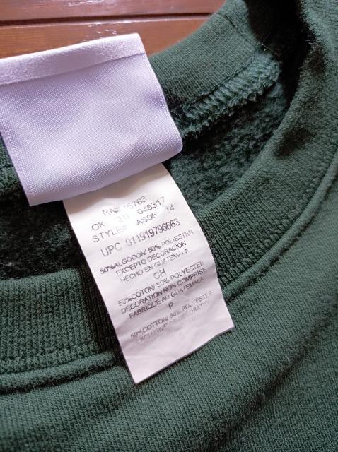 Champion★ロゴなしシンプル裏起毛トレーナー★新品同様★深緑★男女OK★チャンピオン★渋い★ < 男性ファッション Champion★ロゴなしシンプル裏起毛トレーナー★新品同様★深緑★男女OK★チャンピオン★渋い★ < 男性ファッションの