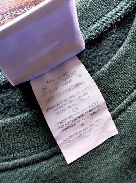 Champion★ロゴなしシンプル裏起毛トレーナー★新品同様★深緑★男女OK★チャンピオン★渋い★ < 男性ファッション Champion★ロゴなしシンプル裏起毛トレーナー★新品同様★深緑★男女OK★チャンピオン★渋い★ < 男性ファッションの