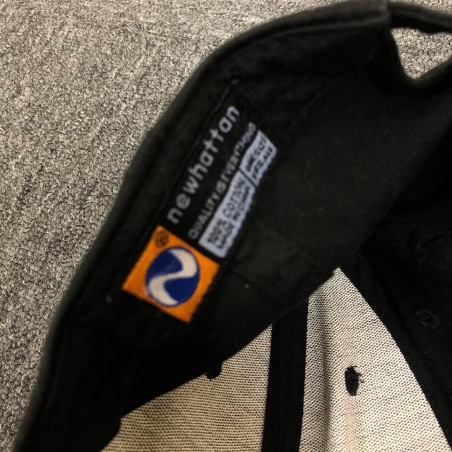 即決 newhattan キャップ 帽子 ブラック < 男性ファッション  即決 newhattan キャップ 帽子 ブラック < 男性ファッションの