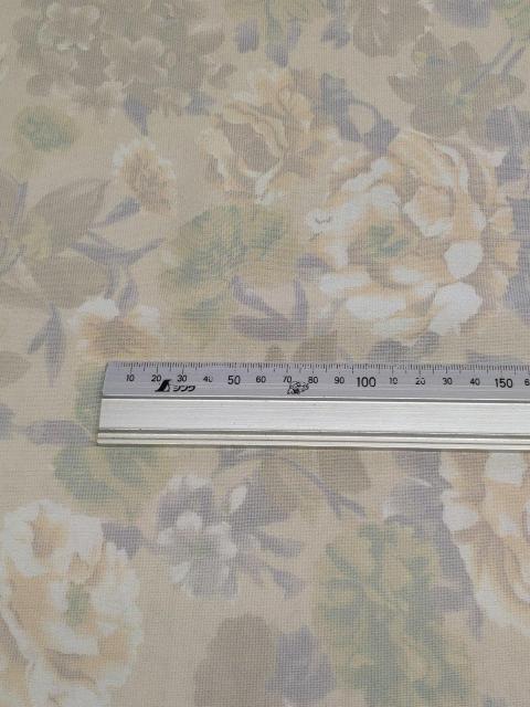 レトロ(BL572)約80cm幅×約4.2m・ポリエステル系花柄プリント < ペット/手芸/園芸 レトロ(BL572)約80cm幅×約4.2m・ポリエステル系花柄プリント < ペット/手芸/園芸の