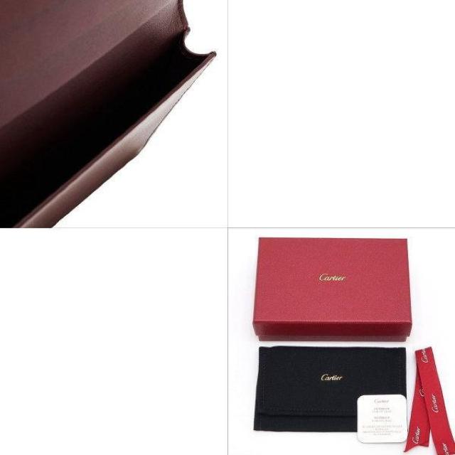 ◆ 本物 新品同様 ◆ カルティエ カードケース マストライン カーフ ブラック 黒 名刺入れ 保存袋 箱 人気 L3001367 < ブランド  ◆ 本物 新品同様 ◆ カルティエ カードケース マストライン カーフ ブラック 黒 名刺入れ 保存袋 箱 人気 L3001367 < ブランドの