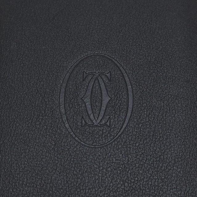 ◆ 本物 新品同様 ◆ カルティエ カードケース マストライン カーフ ブラック 黒 名刺入れ 保存袋 箱 人気 L3001367 < ブランド  ◆ 本物 新品同様 ◆ カルティエ カードケース マストライン カーフ ブラック 黒 名刺入れ 保存袋 箱 人気 L3001367 < ブランドの