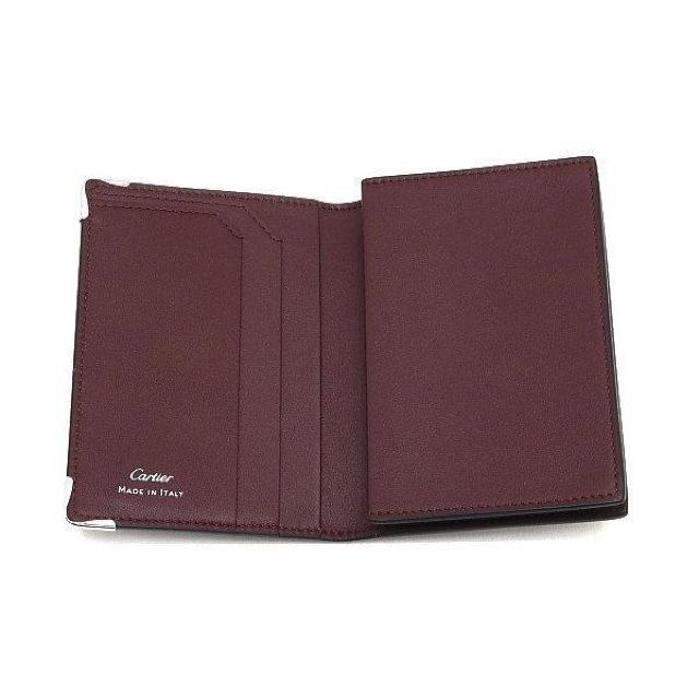 ◆ 本物 新品同様 ◆ カルティエ カードケース マストライン カーフ ブラック 黒 名刺入れ 保存袋 箱 人気 L3001367 < ブランド  ◆ 本物 新品同様 ◆ カルティエ カードケース マストライン カーフ ブラック 黒 名刺入れ 保存袋 箱 人気 L3001367 < ブランドの