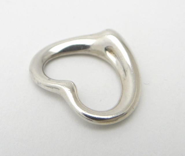 TIFFANY&CO. �e�B�t�@�j�[ �I�[�v���n�[�g �y���_���g�g�b�v �`���[�� SV925��USED���y���������z �� �u�����h�� 