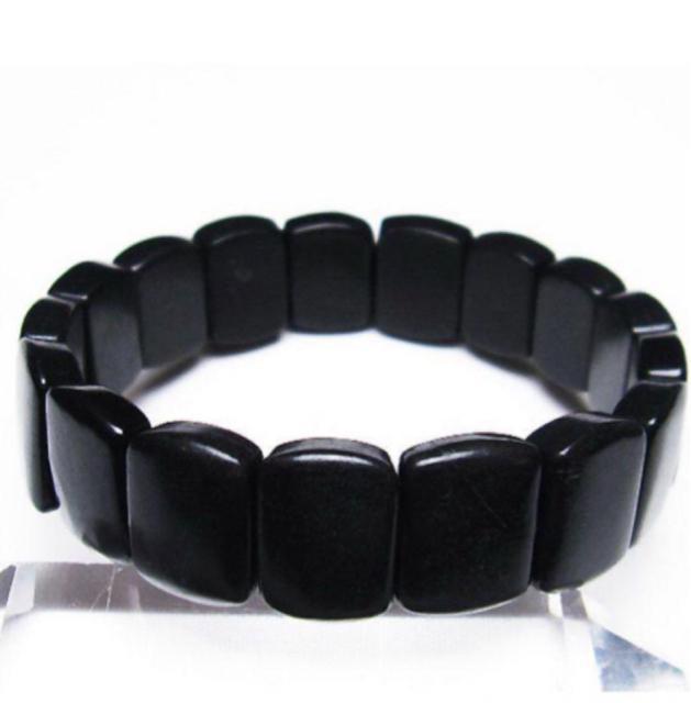 シュンガイト バングル 【シュンガイト(シュンガ石)】 < 男性アクセサリー/時計  シュンガイト バングル 【シュンガイト(シュンガ石)】 < 男性アクセサリー/時計の