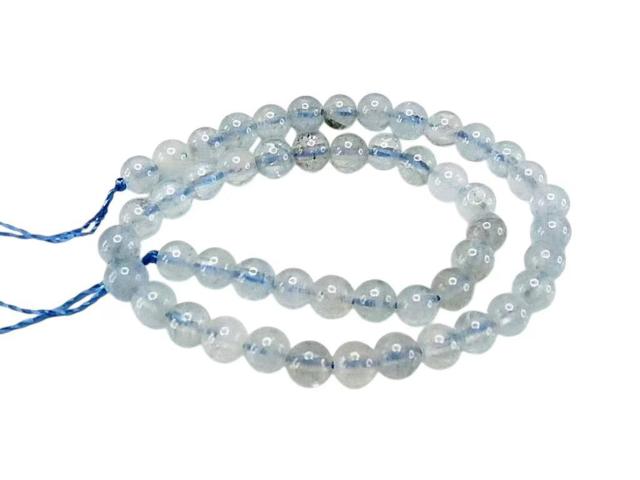 透明度有りアクアマリン天然石小玉約4mm円玉ビーズ約20cm連売り一連 < ペット/手芸/園芸  透明度有りアクアマリン天然石小玉約4mm円玉ビーズ約20cm連売り一連 < ペット/手芸/園芸の