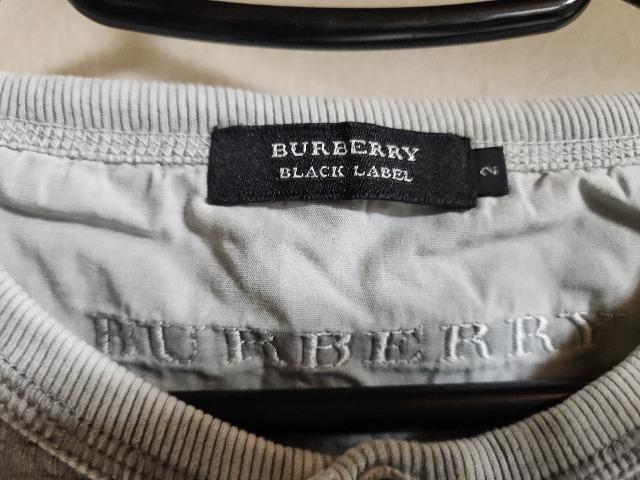 中古 BURBERRY BLACK LABELグレーカットソー100円スタート! < ブランド 中古 BURBERRY BLACK LABELグレーカットソー100円スタート! < ブランドの