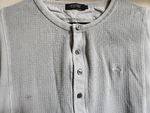 中古 BURBERRY BLACK LABELグレーカットソー100円スタート! < ブランド 中古 BURBERRY BLACK LABELグレーカットソー100円スタート! < ブランドの