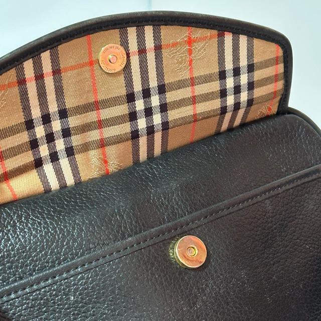 Burberrys バーバリーズ ショルダーバッグ ブラック レザー 無地 シンプル レディース < ブランド Burberrys バーバリーズ ショルダーバッグ ブラック レザー 無地 シンプル レディース < ブランドの