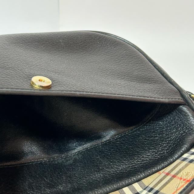Burberrys バーバリーズ ショルダーバッグ ブラック レザー 無地 シンプル レディース < ブランド Burberrys バーバリーズ ショルダーバッグ ブラック レザー 無地 シンプル レディース < ブランドの