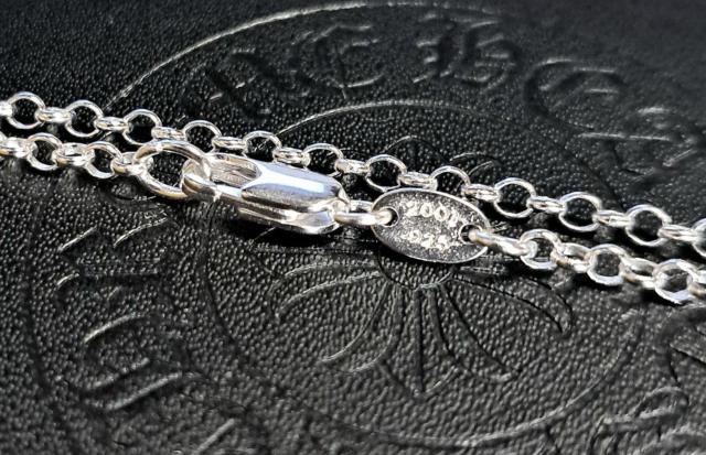 CHROME HEARTS/�^�C�j�[�J�b�g�A�E�g�N���X �`���[�� �_�C��pave�~���[���`�F�[�� 20inch 2�_ �� �u�����h�� 