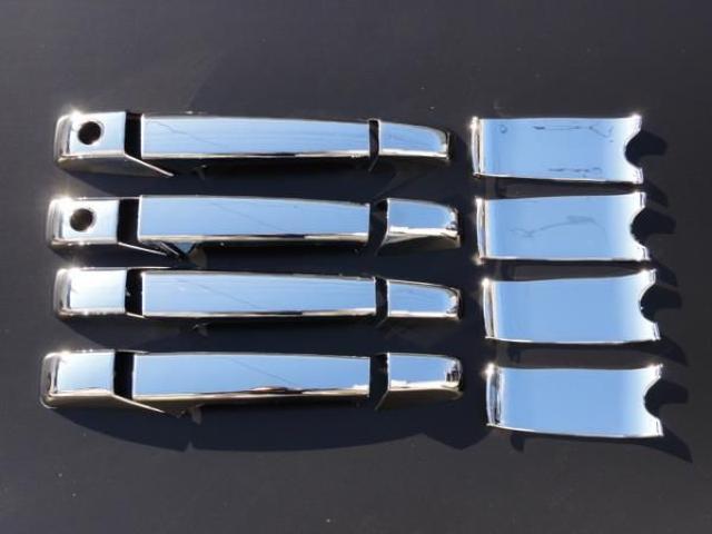 クロームメッキドアハンドルカバー サバーバン タホ ユーコン アバランチ エスカレード < 自動車/バイク クロームメッキドアハンドルカバー サバーバン タホ ユーコン アバランチ エスカレード < 自動車/バイク