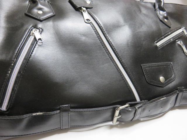 【GILFY/ギルフィー】《New》超Big★ベルト&ジッパー デザイン*ボストンバッグ < ブランド  【GILFY/ギルフィー】《New》超Big★ベルト&ジッパー デザイン*ボストンバッグ < ブランドの