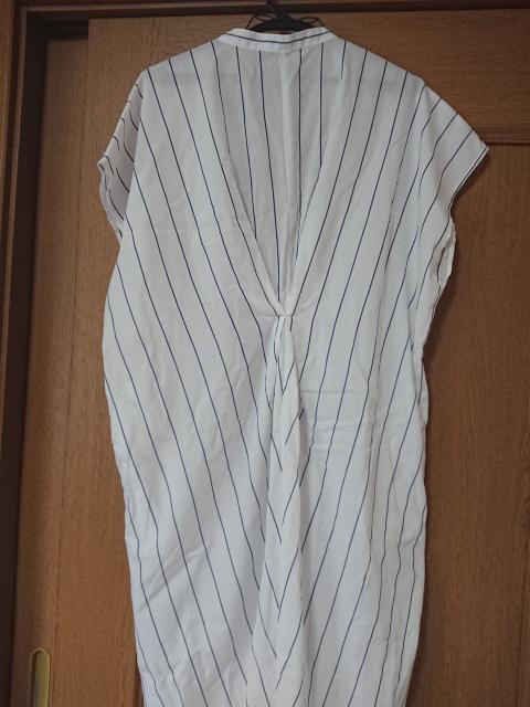 送料無料 白ストライプ ロングシャツ < 女性ファッション  送料無料 白ストライプ ロングシャツ < 女性ファッションの