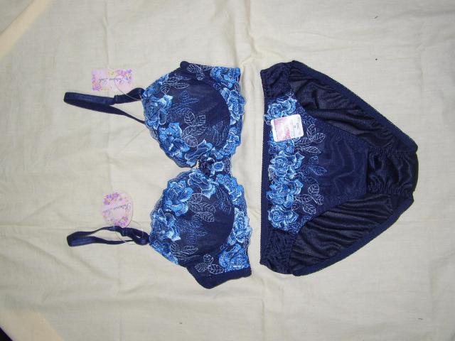 光沢刺繍使いがお洒落D70Mワイヤー入り < 女性ファッション 光沢刺繍使いがお洒落D70Mワイヤー入り < 女性ファッションの